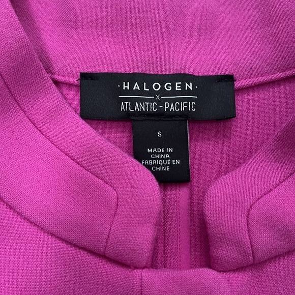 HALOGEN ATLANTIC PACIFIC PINK BLAZER, SIZE SMALL. 0260 - Picture 4 of 4